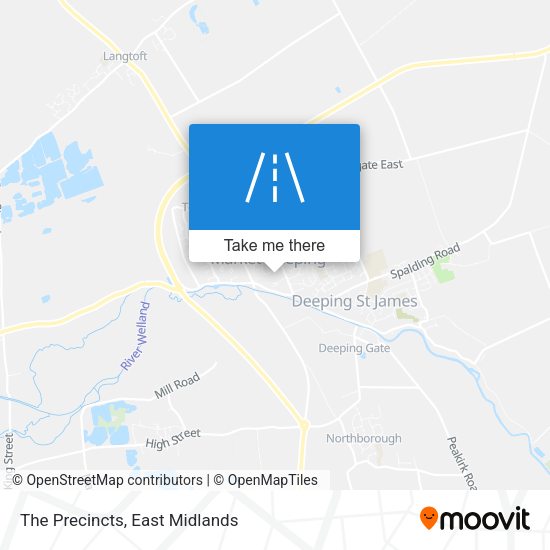 The Precincts map