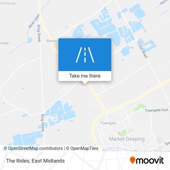 The Rides map