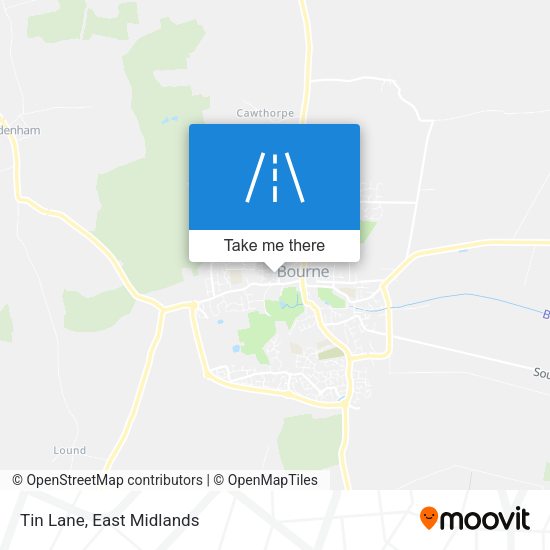 Tin Lane map