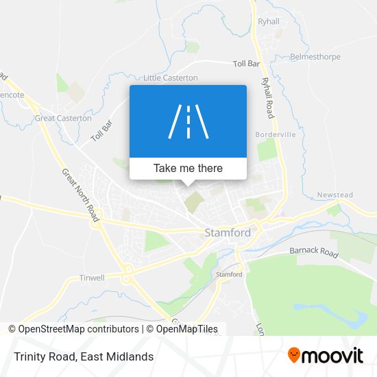 Trinity Road map