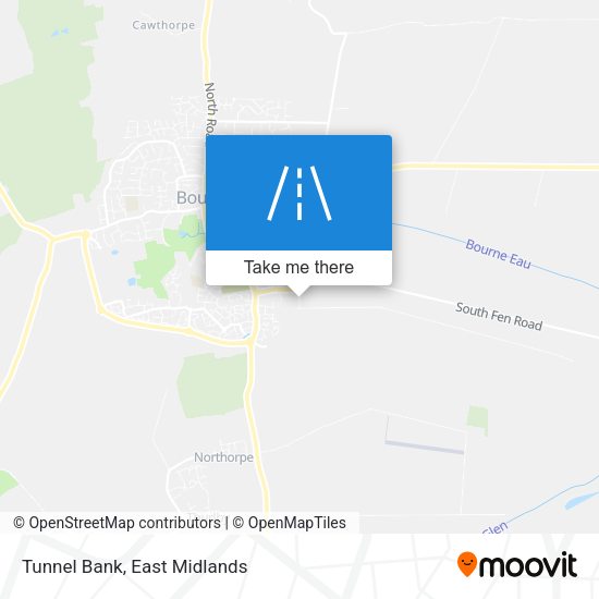 Tunnel Bank map