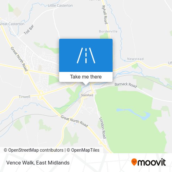 Vence Walk map