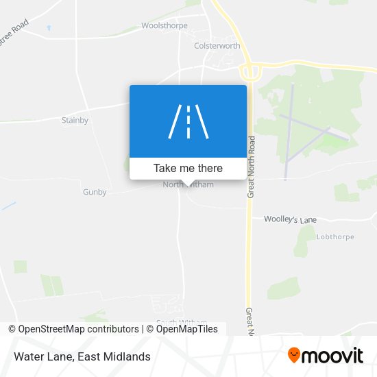 Water Lane map