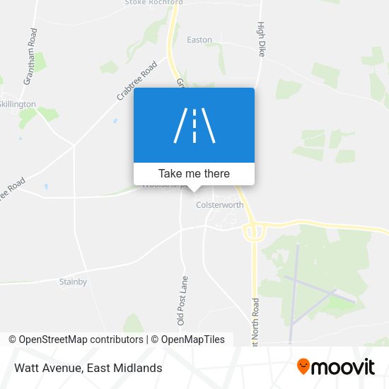 Watt Avenue map