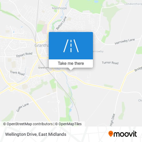 Wellington Drive map