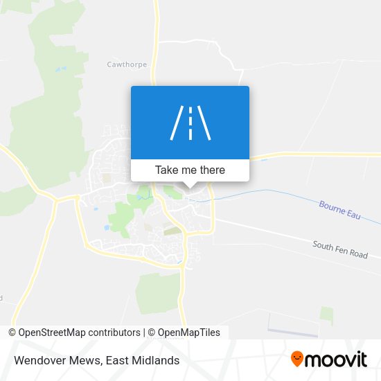 Wendover Mews map