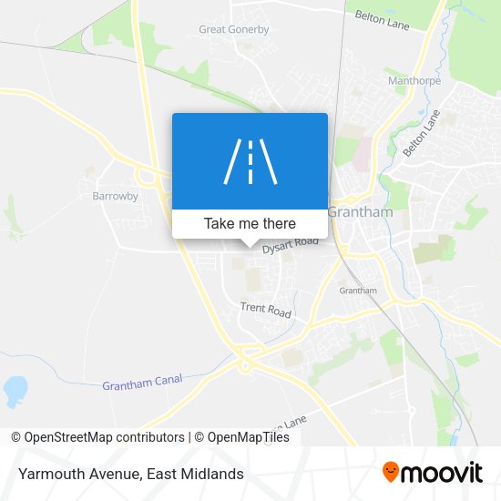 Yarmouth Avenue map