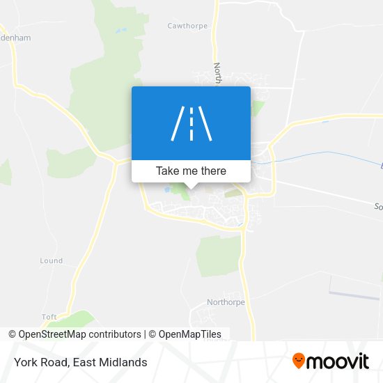 York Road map
