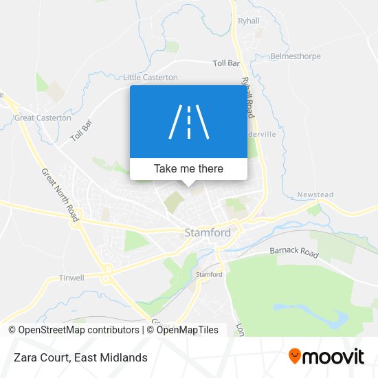 Zara Court map