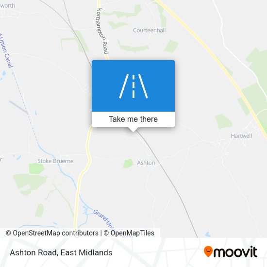 Ashton Road map