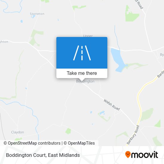 Boddington Court map
