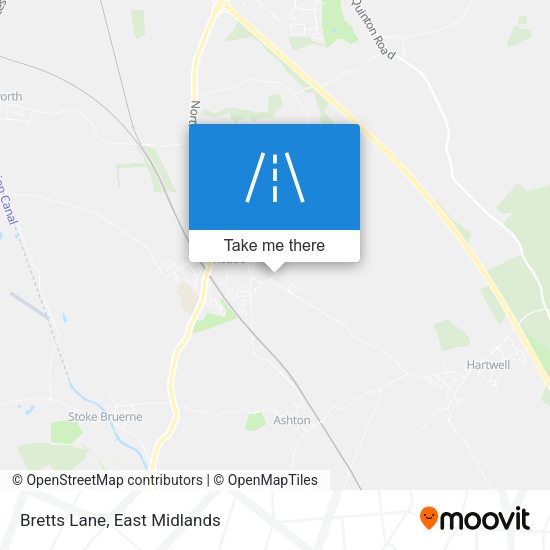 Bretts Lane map