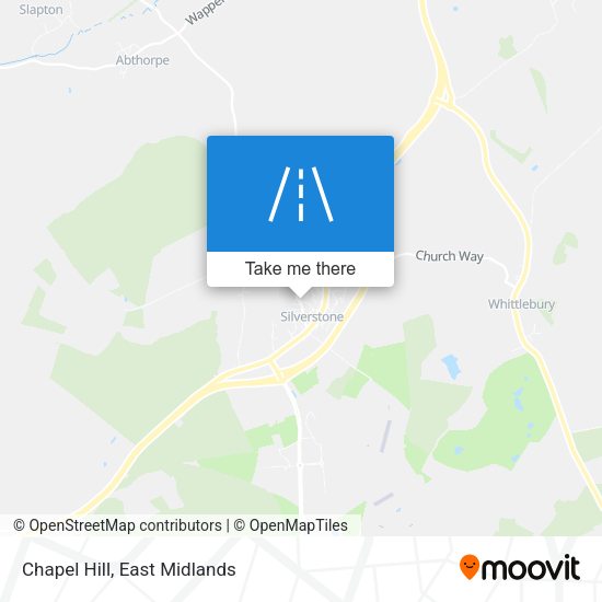 Chapel Hill map