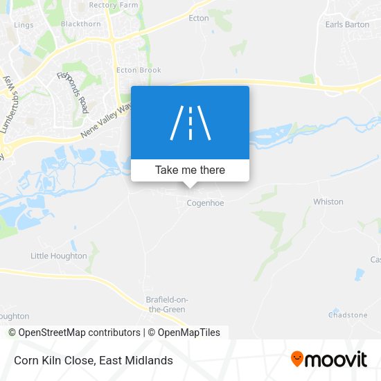 Corn Kiln Close map