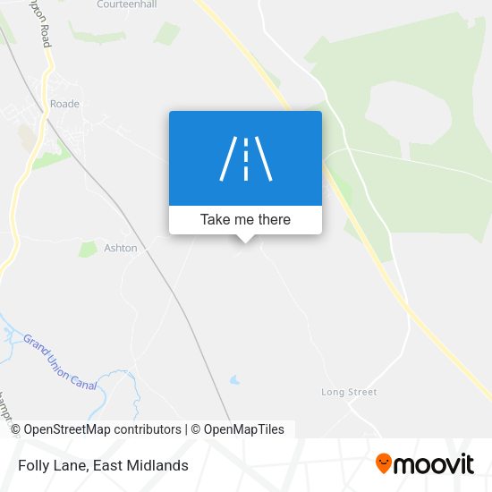 Folly Lane map