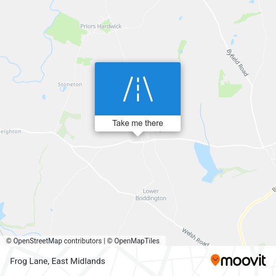 Frog Lane map