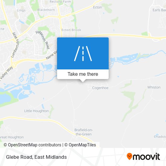 Glebe Road map