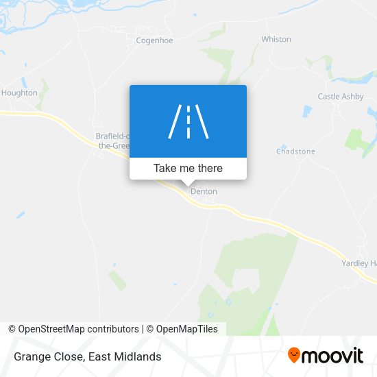 Grange Close map