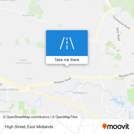 High Street map