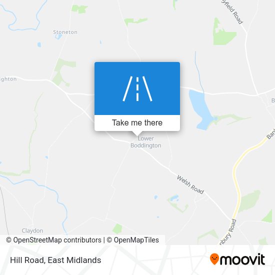 Hill Road map