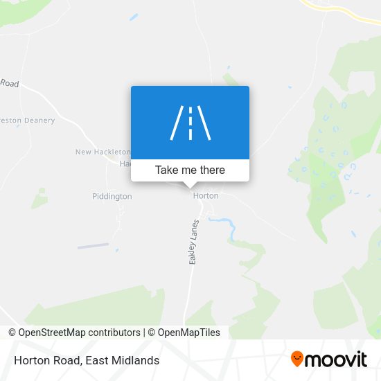 Horton Road map