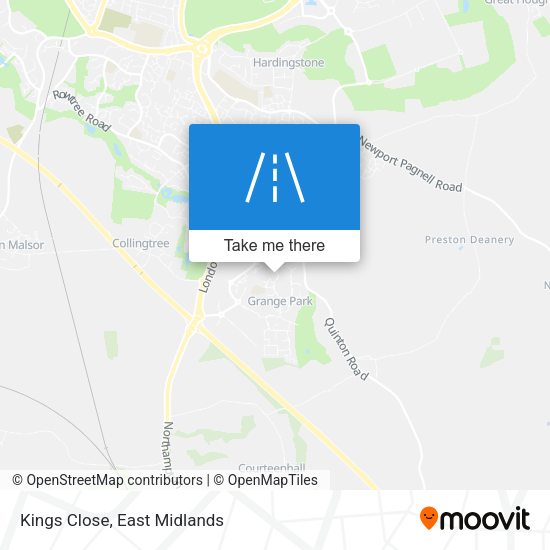 Kings Close map