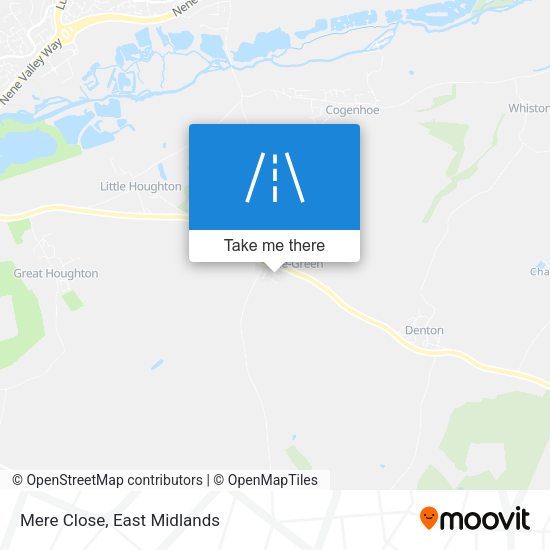 Mere Close map