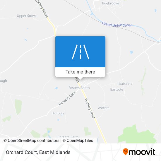 Orchard Court map