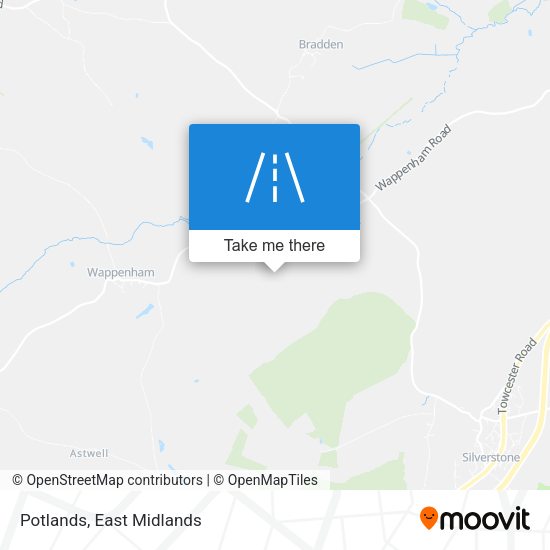 Potlands map