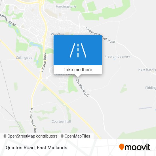 Quinton Road map