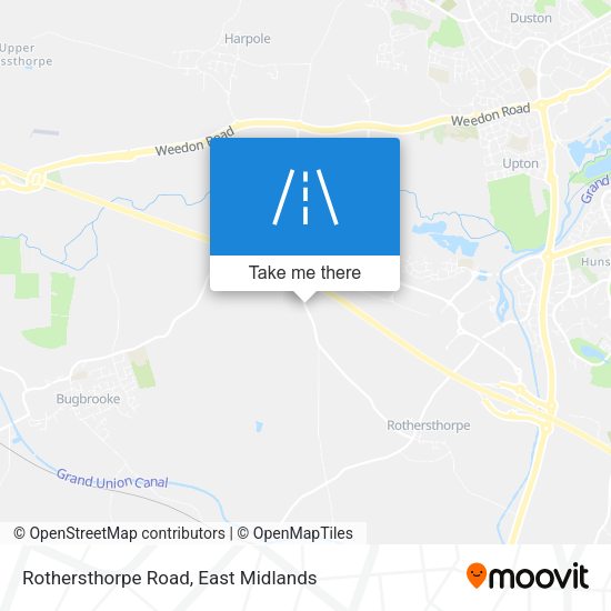 Rothersthorpe Road map