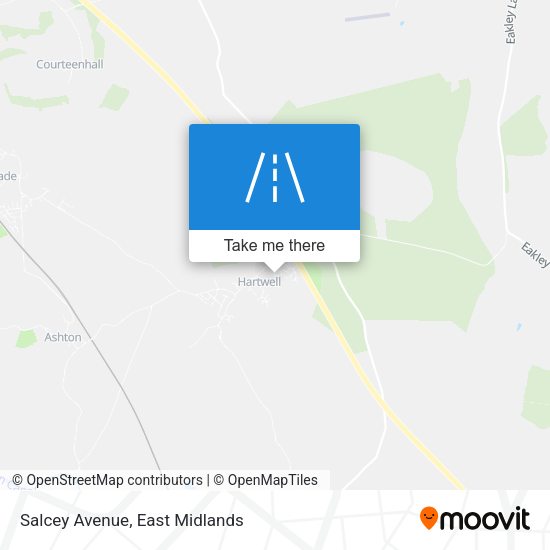 Salcey Avenue map