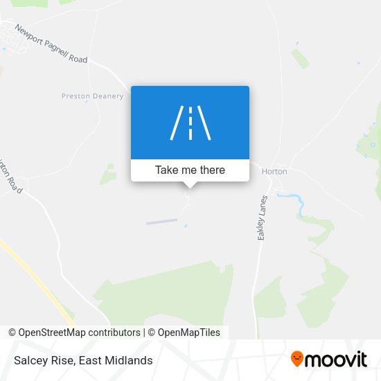 Salcey Rise map