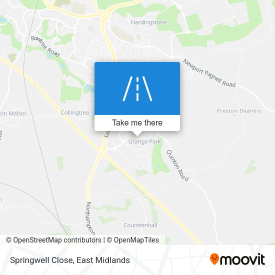 Springwell Close map