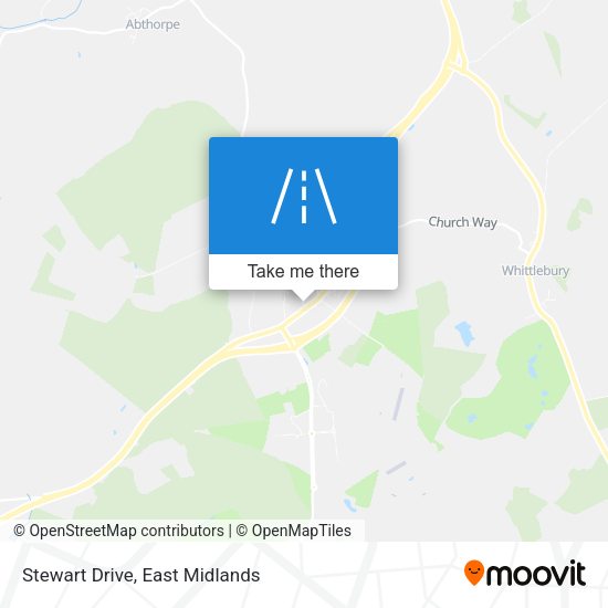 Stewart Drive map