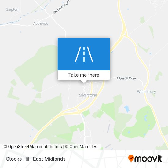 Stocks Hill map