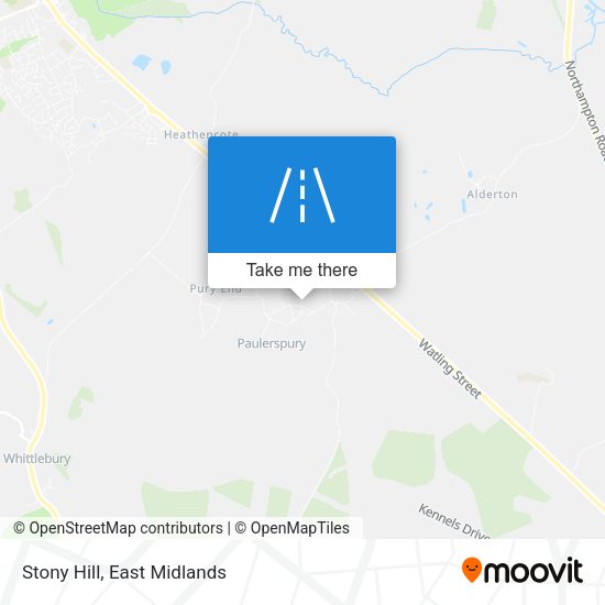 Stony Hill map