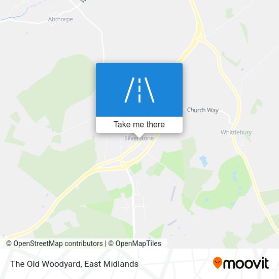The Old Woodyard map
