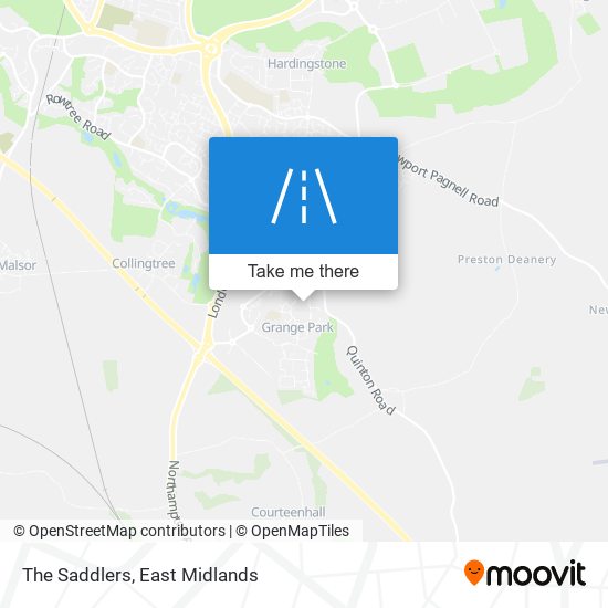 The Saddlers map