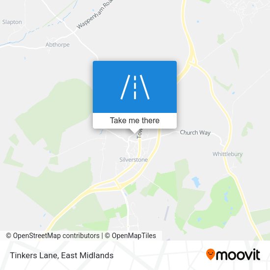 Tinkers Lane map