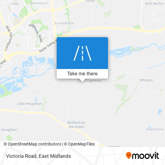 Victoria Road map