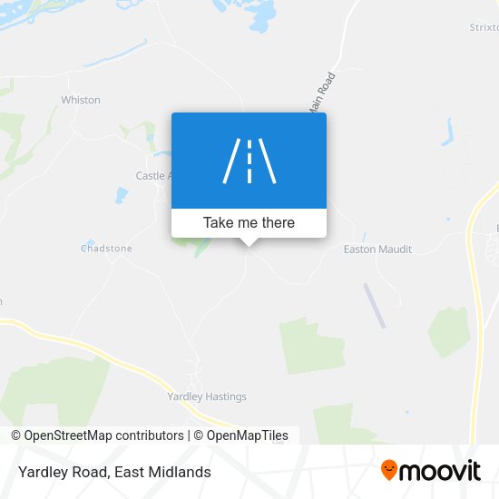 Yardley Road map