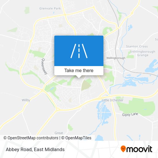 Abbey Road map
