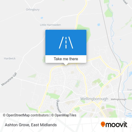 Ashton Grove map
