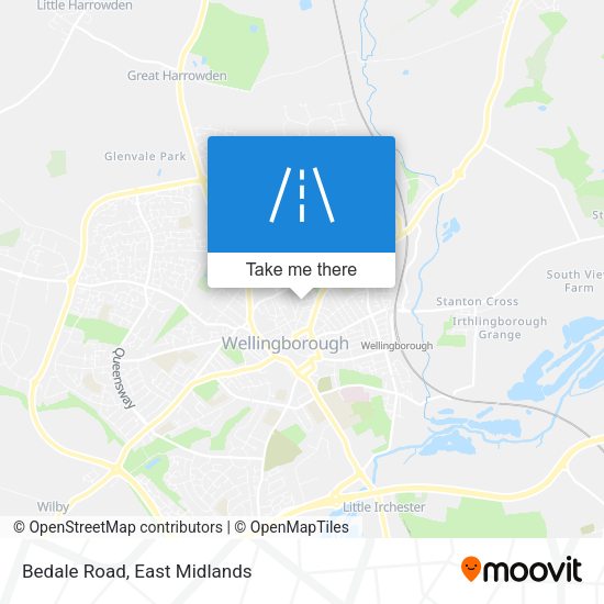 Bedale Road map