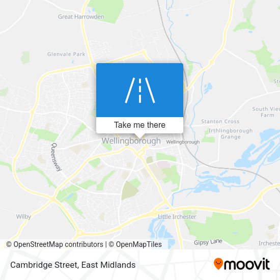 Cambridge Street map