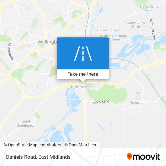 Daniels Road map