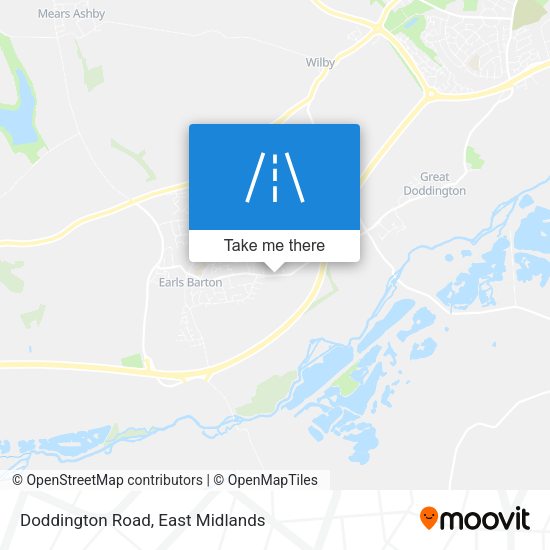 Doddington Road map