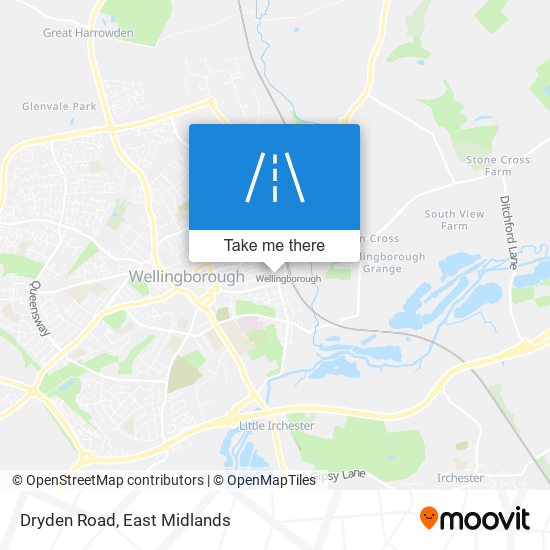 Dryden Road map