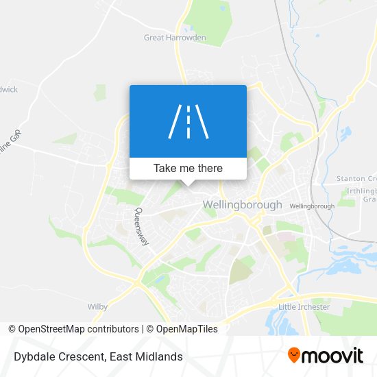 Dybdale Crescent map